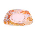 Handmade-and-rectangular-orange-flower-plate-product Handmade-and-rectangular-orange-flower-plate-product
