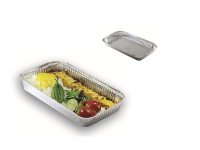 Small grilled aluminum dish product Small grilled aluminum dish product