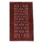 Handwoven Persian Baloch rug
