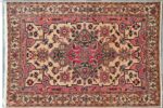 Hand-knotted Heriz Persian rug